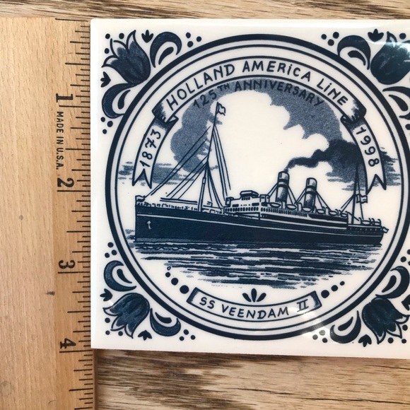 3 VTG Holland America Tiles - Picture 8 of 8